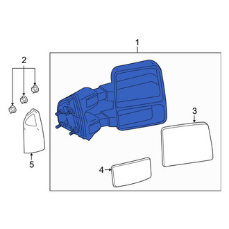 Ford OE - Front Left Door Mirror