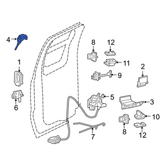 Ford OE - Front Left Door Latch Assembly