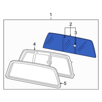Ford OE - Rear Back Glass
