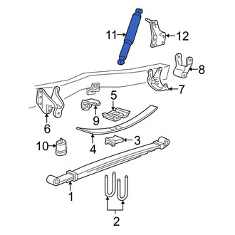 Ford OE - Rear Suspension Shock Absorber