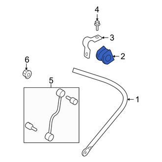 Ford OE - Rear Suspension Stabilizer Bar Bushing
