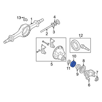 Ford OE - Front Outer Differential Pinion Race