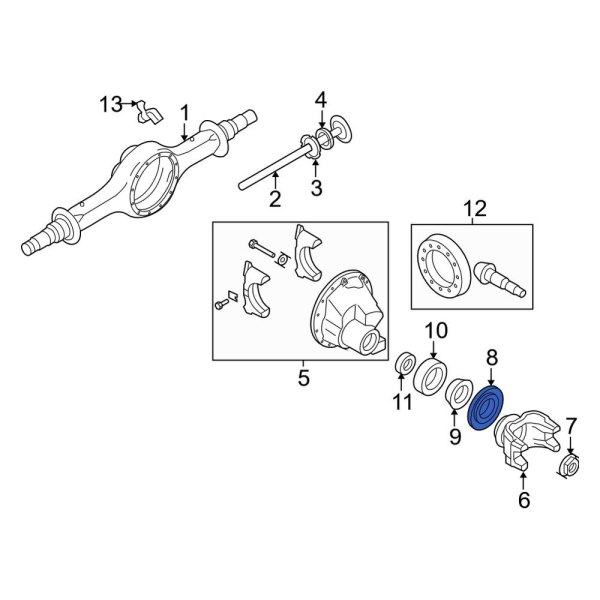 Differential Pinion Seal