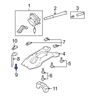 Ford OE - Automatic Transmission Vibration Absorber Bolt