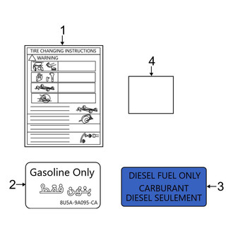 Ford OE - Engine Decal