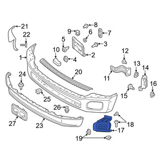 Ford OE - Front Left Fog Light Trim