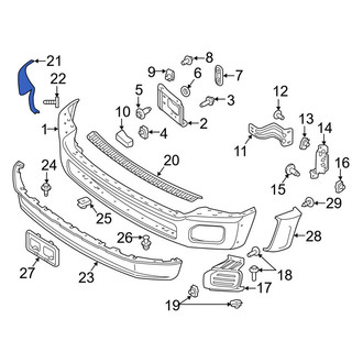 Ford OE - Front Left Bumper Trim