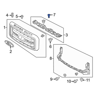 Ford OE - Grille Rivet