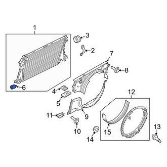 Ford OE - Radiator Drain Plug