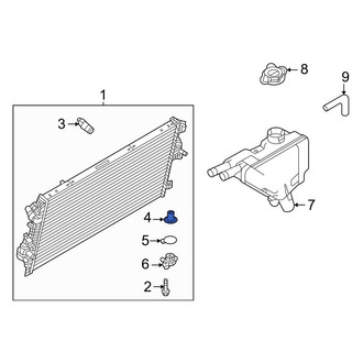 Ford OE - Left Engine Coolant Thermostat