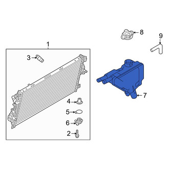 Ford OE - Engine Coolant Reservoir
