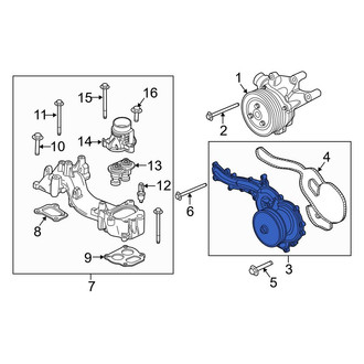 Ford OE - Engine Water Pump