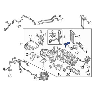 Ford OE - A/C Evaporator Temperature Sensor
