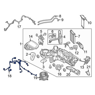 Ford OE - HVAC System Wiring Harness