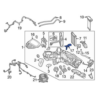Ford OE - A/C Evaporator Temperature Sensor