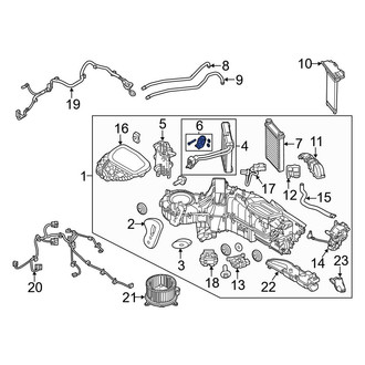 Ford OE - A/C Expansion Valve
