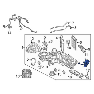 Ford OE - HVAC Air Inlet Door Actuator