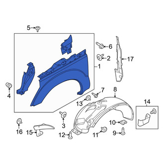 Ford OE - Front Left Fender
