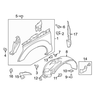 Ford OE - Fender & Components (Crew Cab)