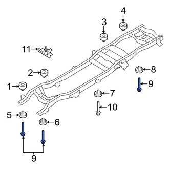 Ford OE - Frame Rail Bolt