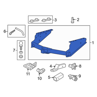 Ford OE - Rear Trailer Hitch