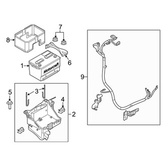 Ford OE - Electrical - Battery (6.2L)