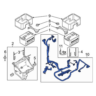 Ford OE - Battery Cable Harness