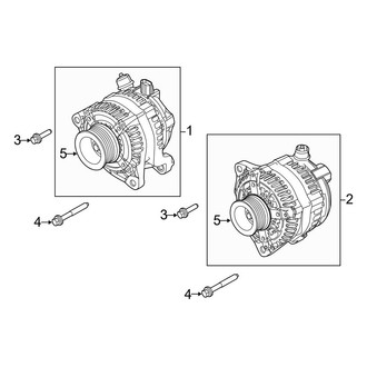 Ford OE - Electrical - Alternator (With Dual Alternators), (6.7L)