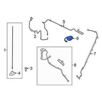 Ford OE - Radio Antenna Assembly