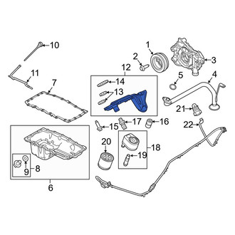 Ford OE - Engine Oil Filter Adapter