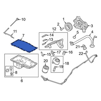 Ford OE - Engine Oil Pan Gasket