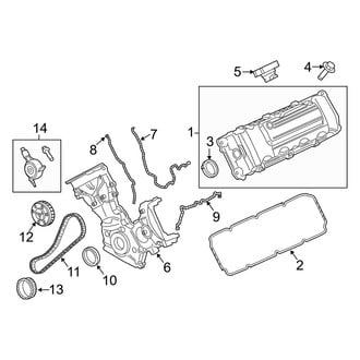 Ford OE - Engine - Valve & Timing Covers (6.2L)