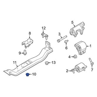 Ford OE - Automatic Transmission Mount Nut