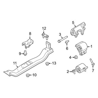 Ford OE - Engine & Transmission Mounting (6.2L)