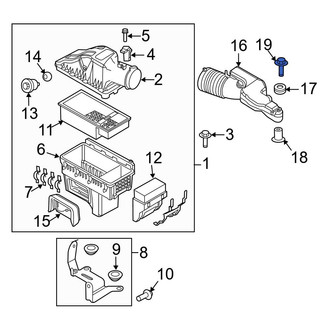 Ford OE - Bumper Cover Screw