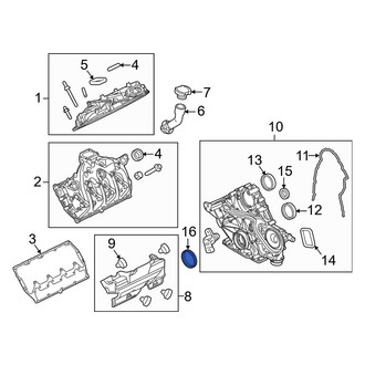 Ford OE - Front Engine Crankshaft Seal