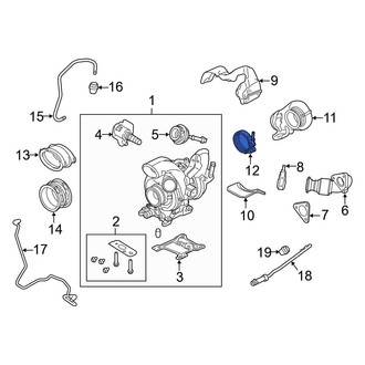 Ford OE - Intercooler Pipe Clamp