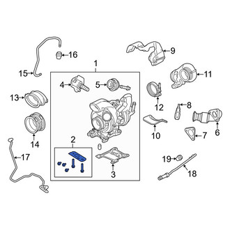 Ford OE - Turbocharger Hardware Kit