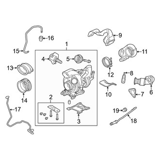 Ford OE - Engine - Turbocharger & Components (6.7L)