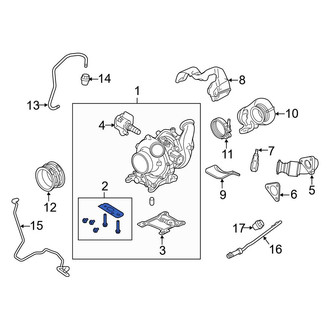Ford OE - Turbocharger Hardware Kit