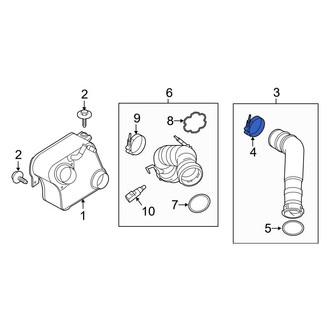 Ford OE - Intercooler Pipe Clamp
