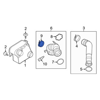 Ford OE - Intercooler Pipe Clamp