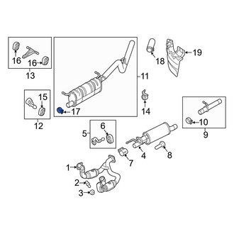 Ford OE - Exhaust Clamp