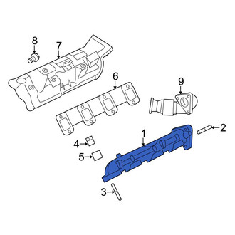 Ford OE - Left Exhaust Manifold