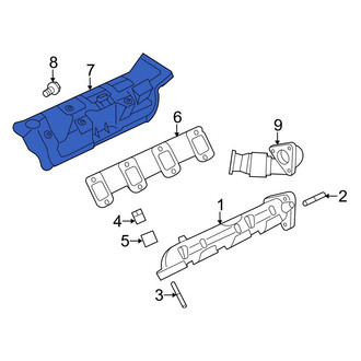 Ford OE - Left Exhaust Heat Shield