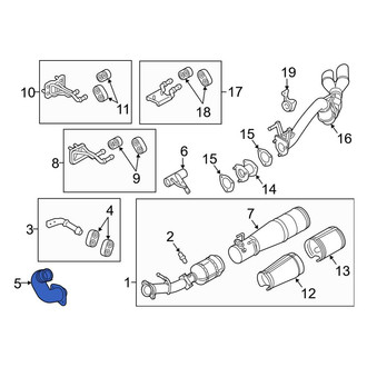 Ford OE - Intercooler Pipe