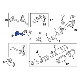 Ford OE - Exhaust System Hanger Bracket