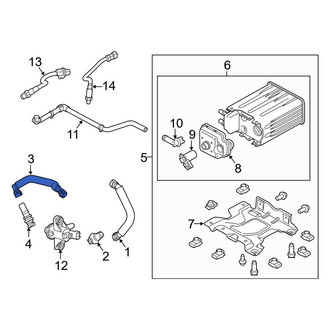 Ford OE - PCV Valve Hose