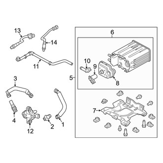 Ford OE - Emission System - Emission Components (6.2L)