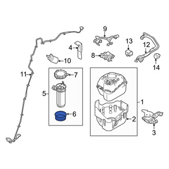 Ford OE - Diesel Exhaust Fluid (DEF) Pump O-Ring